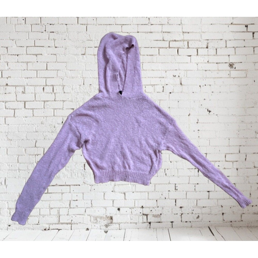 Divided H&M hoodie sweatshirt size Small Purple hooded. Size XS
